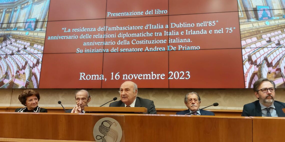 Lucan House Lambasciatore Gaetano Cortese Presenta Il Suo Ultimo