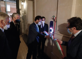 Bruxelles: Inaugurazione Stazione di Ricarica ENEL in Ambasciata