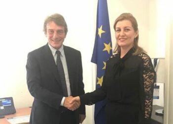 Alma Lama, ex Ambasciatrice del Kosovo in Italia, ricorda David Sassoli