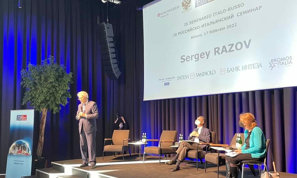 A Milano il IX Seminario italo-russo con Ambasciatore Razov