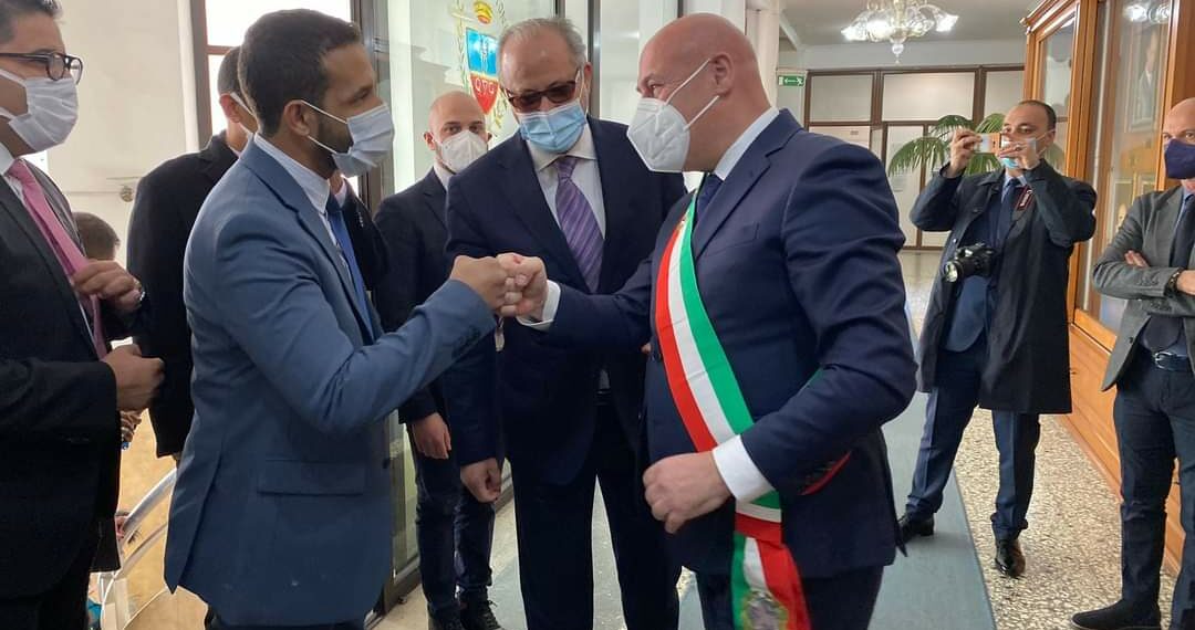 Crotone, il sindaco Voce ha ricevuto l’ambasciatore del Marocco