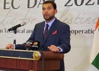 Ambasciatore indiano in Palestina trovato morto