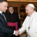 Incontro tra il Papa e il presidente polacco Duda