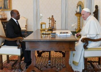 Il Papa riceve il presidente della Repubblica del Gabon