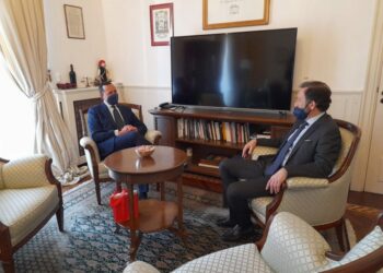 L’ambasciatore tedesco Elbling ricevuto a Potenza dal sindaco Guarente