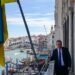 L’ambasciatore britannico Llewellyn in visita a Venezia
