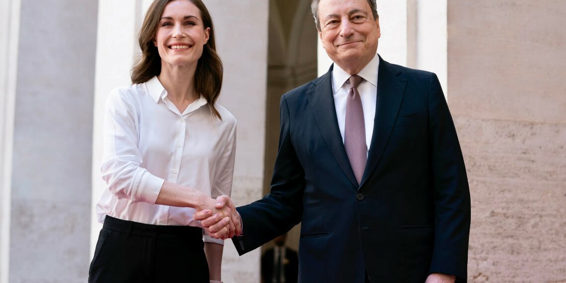 Il Presidente del Consiglio Mario Draghi ha incontrato la Prima Ministra della Finlandia Sanna Marin