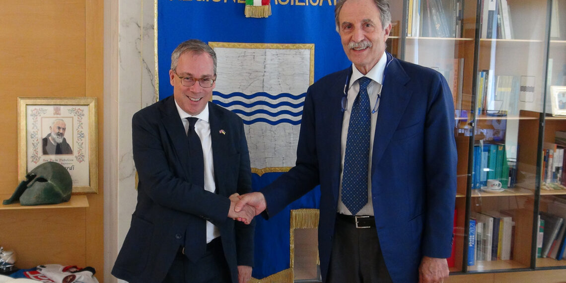 Basilicata, il Presidente Bardi riceve l’Ambasciatore britannico