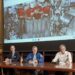 Samantha Cristoforetti in collegamento con l’ambasciata Usa a Roma