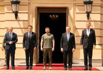 Il Presidente Draghi a Kiev