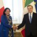 Il Presidente Draghi incontra la Presidente della Georgia