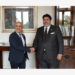 Sardegna, il Presidente Solinas riceve a Villa Devoto l’Ambasciatore Eydar.