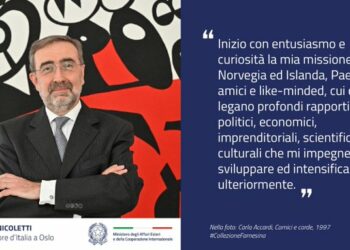 Stefano Nicoletti è il nuovo Ambasciatore italiano a Oslo