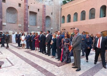 Cerimonia di inaugurazione al Tempio di Venere per gli “Oman Cultural days in Rome”