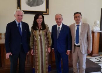 Ambasciatrice Palestina visita la casa di Leopardi a Recanati
