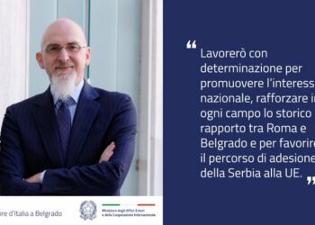 Luca Gori nuovo Ambasciatore d’Italia a Belgrado