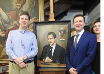 L’ Ambasciatore d’Ungheria presso la Santa Sede Asburgo Lorena in visita a Tolentino