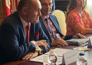 Il presidente della Camera dei deputati austriaca Sobotka in visita al Consiglio Regionale del Veneto