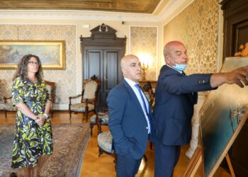 L’ambasciatore d’Israele Dror Eydar ricevuto in Municipio dal sindaco di Trieste Roberto Dipiazza