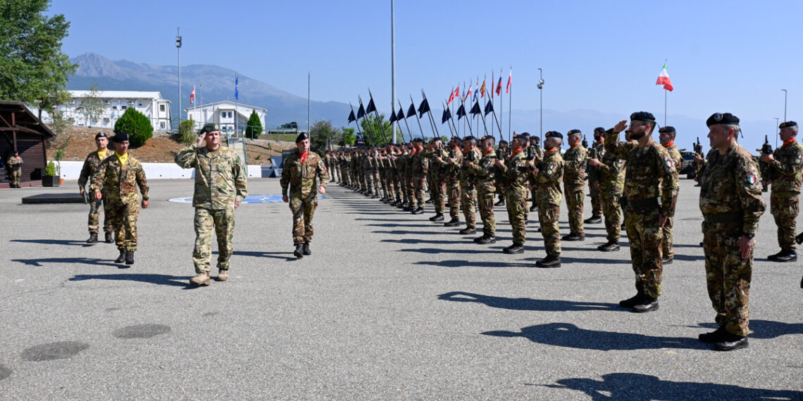 Kosovo: cambio alla guardia del RC-W alla presenza dell’Ambasciatore De Riu