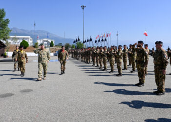 Kosovo: cambio alla guardia del RC-W alla presenza dell’Ambasciatore De Riu