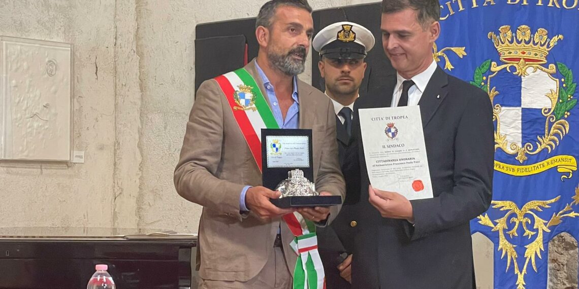 Tropea, cittadinanza onoraria alla memoria di Francesco Paolo Fulci