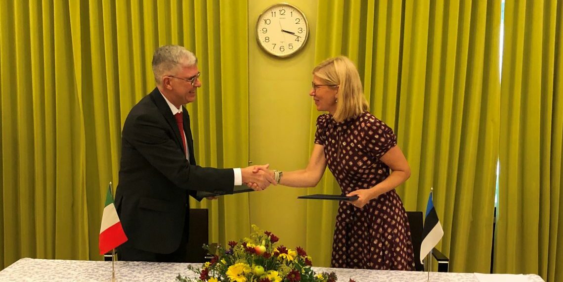 Accordo culturale fra Italia ed Estonia, a Tallinn la cerimonia di firma