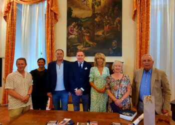 Ambasciatrice d’Irlanda in visita a Todi