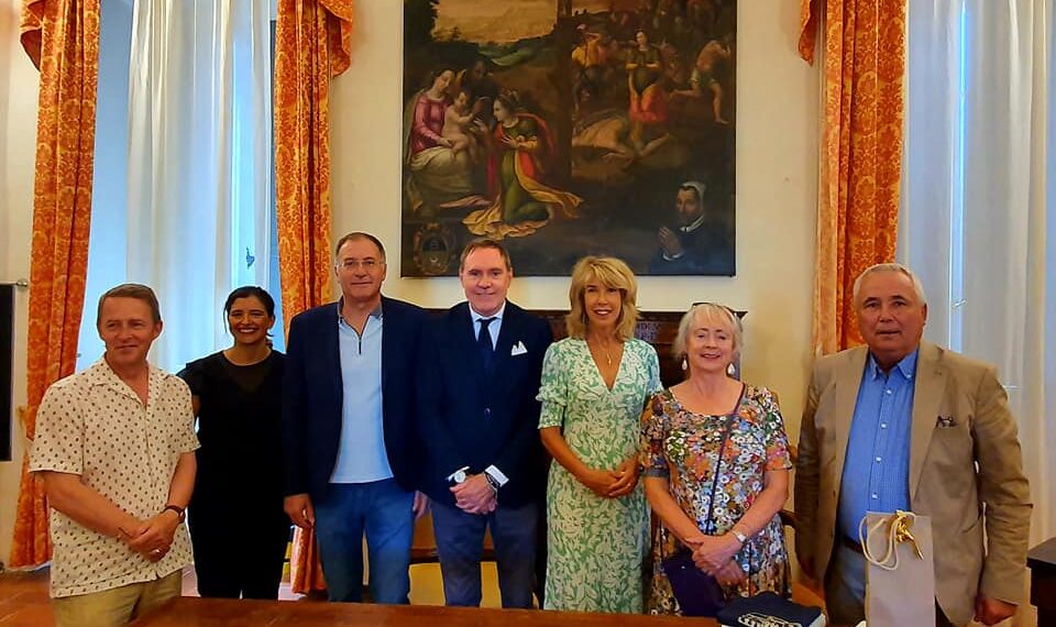 Ambasciatrice d’Irlanda in visita a Todi