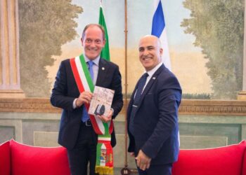 L’ambasciatore d’Israele Dror Eydar in visita ad Andora