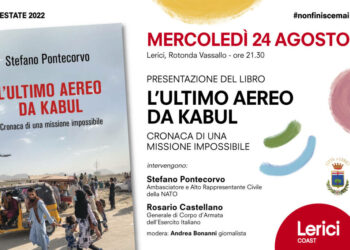 L’ambasciatore Pontecorvo a Lerici con ‘L’ultimo aereo da Kabul – Cronaca di una missione impossibile’