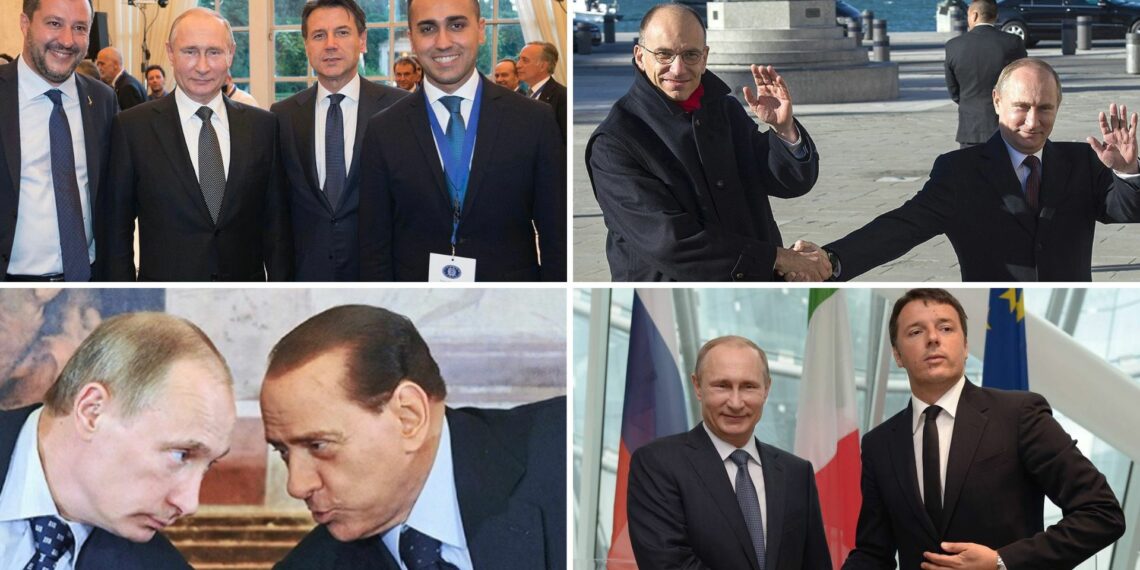 Putin e i politici italiani: le foto postate dall’Ambasciata russa