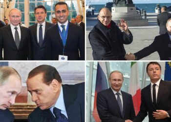 Putin e i politici italiani: le foto postate dall’Ambasciata russa