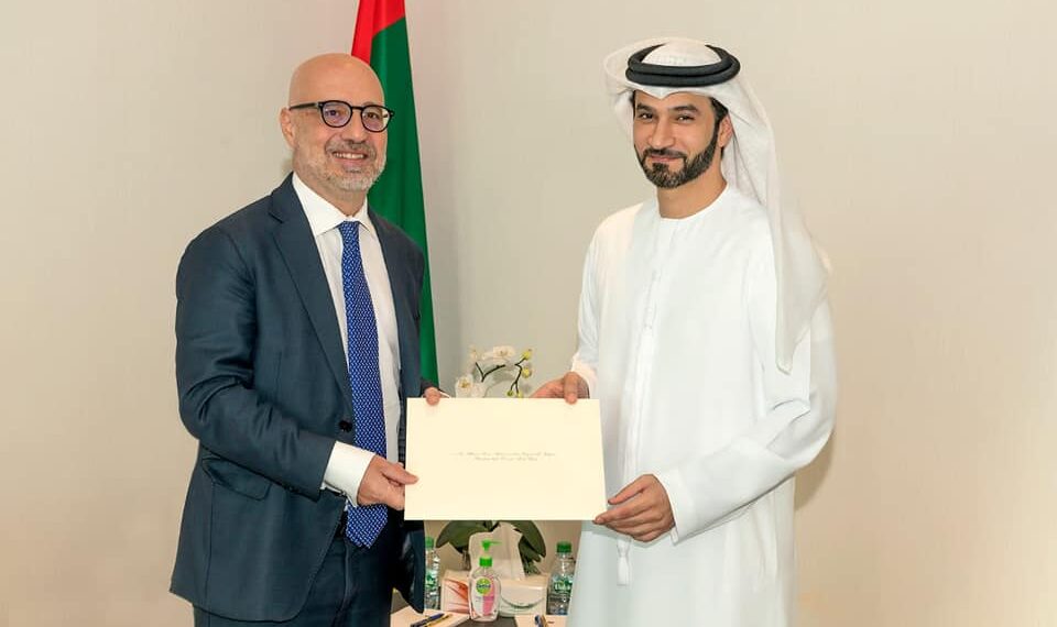 Abu Dhabi, Ambasciatore Fanara presenta lettere credenziali