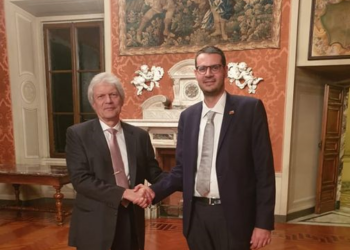 L’esponente veronese della Lega Comencini in visita dall’ambasciatore Razov