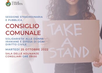 Iran, il Consiglio Comunale di Caserta approva Ordine del giorno a sostegno dei diritti delle donne