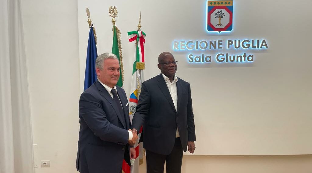 L’Ambasciatore del Mali in visita alla Regione Puglia