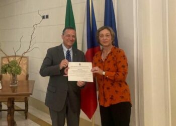 Alfredo Nocera nuovo Console Onorario della Repubblica Ceca in Sicilia