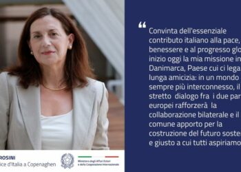 Stefania Rosini nuova ambasciatrice d’Italia a Copenaghen