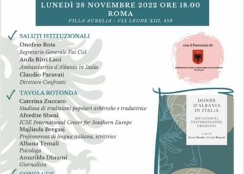 “Migrazioni al femminile”: la tavola rotonda promossa dall’Ambasciata di Albania