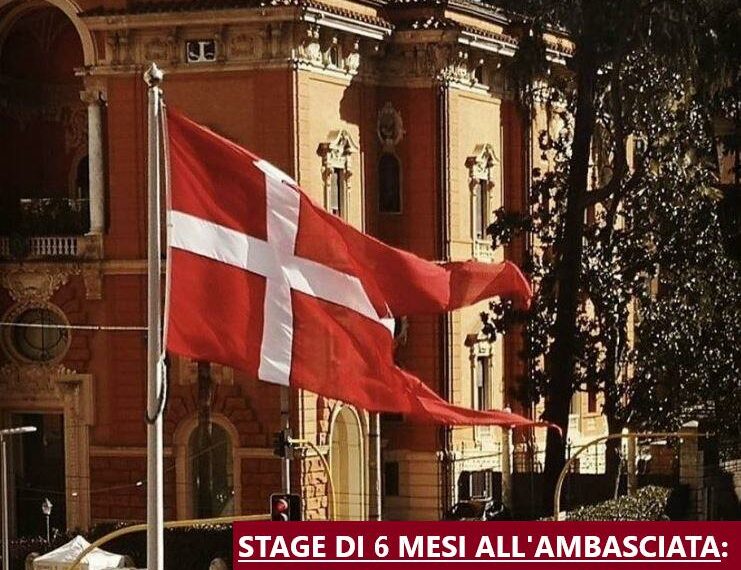 Offerta di stage all’Ambasciata danese a Roma