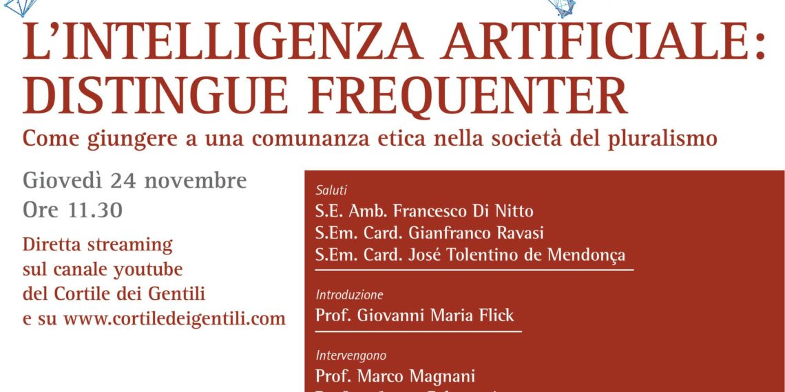 La Consulta Scientifica del “Cortile dei Gentili” presenta paper sull’Intelligenza Artificiale