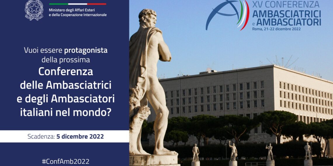 Conferenza Ambasciatrici e Ambasciatori d’Italia nel mondo, premio per sei studenti