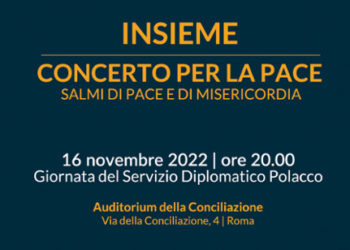 Giornata del Servizio Diplomatico Polacco: Concerto per la Pace il 16 novembre a Roma