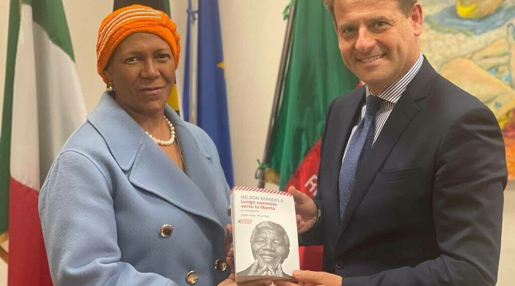 Liguria, l’Assessore Scajola incontra l’Ambasciatrice del Sud Africa