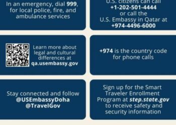 Mondiali Qatar, le raccomandazioni dell’Ambasciata Usa ai cittadini americani