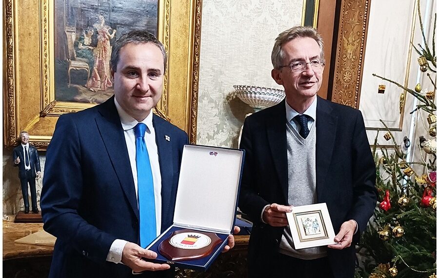 L’ambasciatore georgiano Konstantine Surguladze in visita ufficiale a Napoli