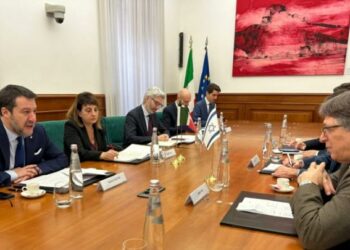 Il Ministro Salvini incontra l’Ambasciatore di Israele al Mit