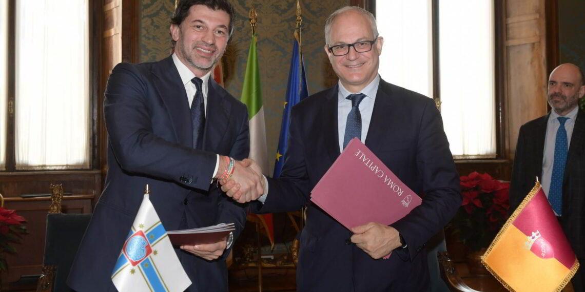 INCONTRO TRA IL SINDACO GUALTIERI E IL SINDACO DI TBILISI KALADZE. FIRMATO MEMORANDUM D’INTESA