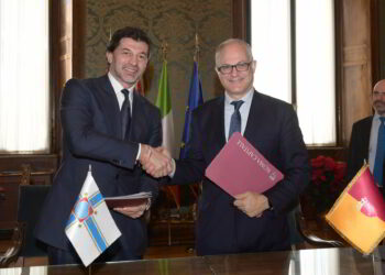 INCONTRO TRA IL SINDACO GUALTIERI E IL SINDACO DI TBILISI KALADZE. FIRMATO MEMORANDUM D’INTESA